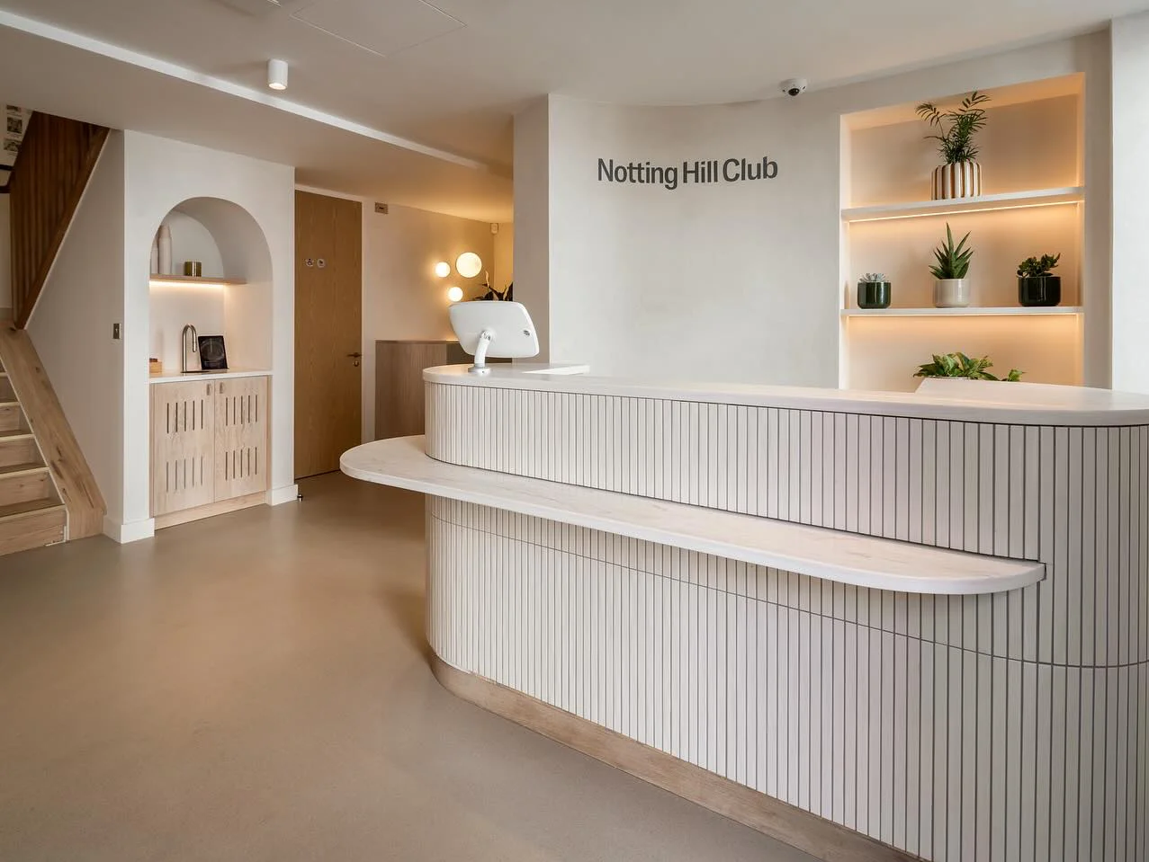 Commercial Microcement Contractor London - Notting Hill Club installation by Profile Plastering London Commercial Microcement Contractor London - Notting Hill Club installation by Profile Plastering London